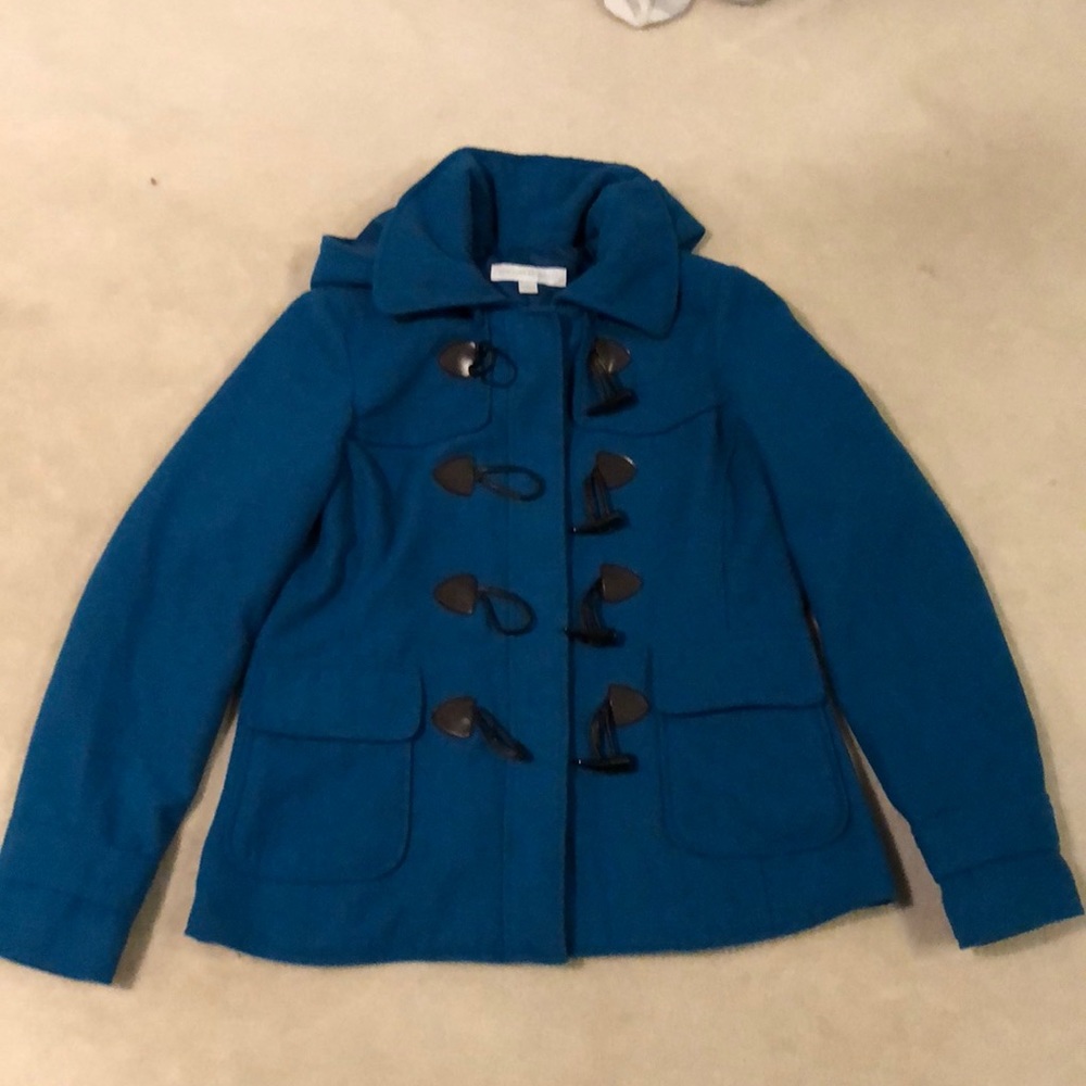 Blue/Teal Peacoat jacket